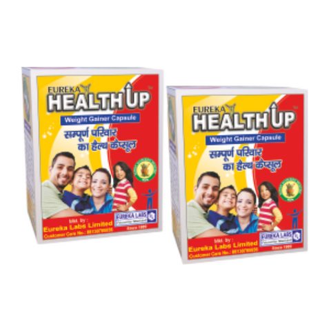 Healthup Capsule for Weight Gain 60 Caps Blister Pack
